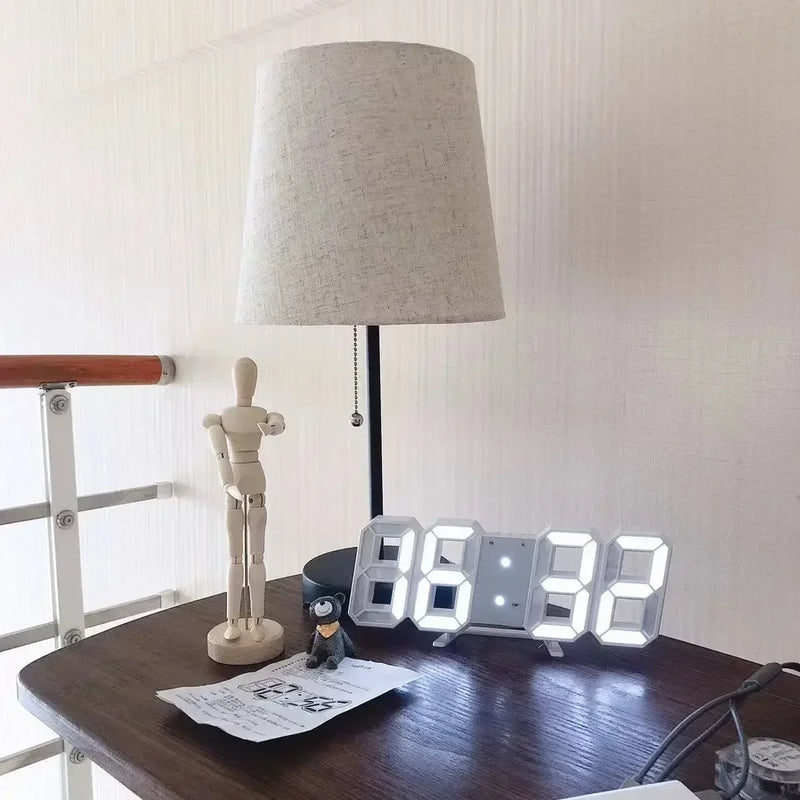 Relógio Digital de Parede com Display LED