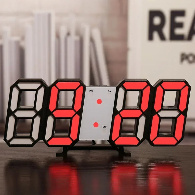 Relógio Digital de Parede com Display LED