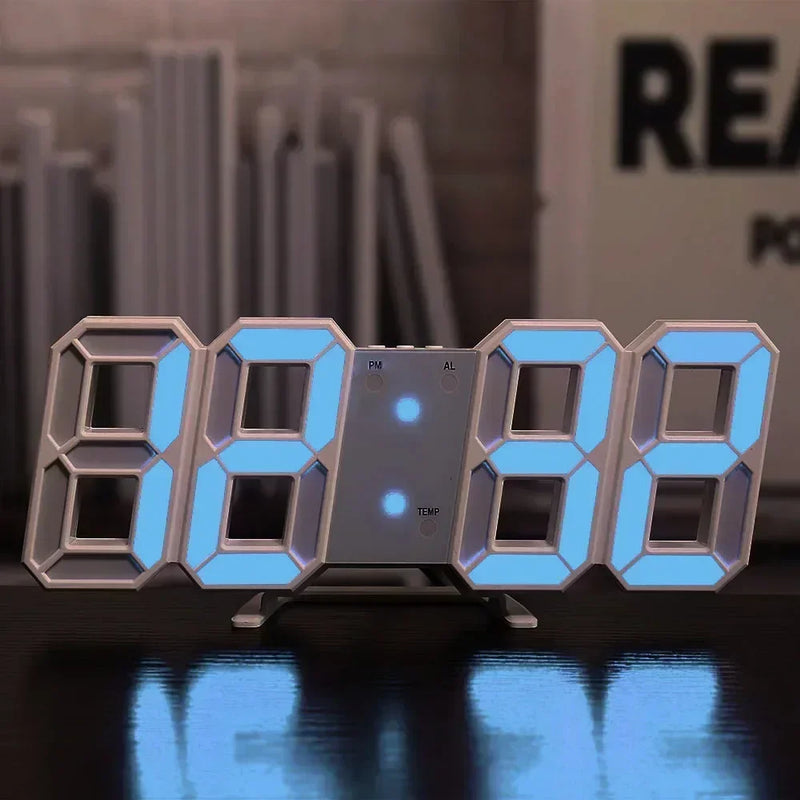 Relógio Digital de Parede com Display LED