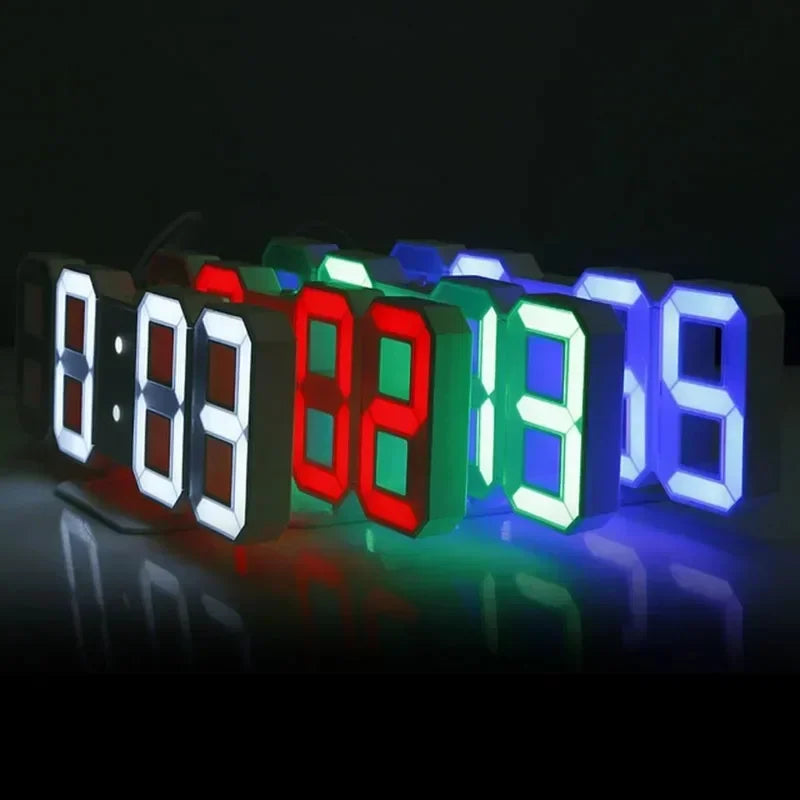 Relógio Digital de Parede com Display LED