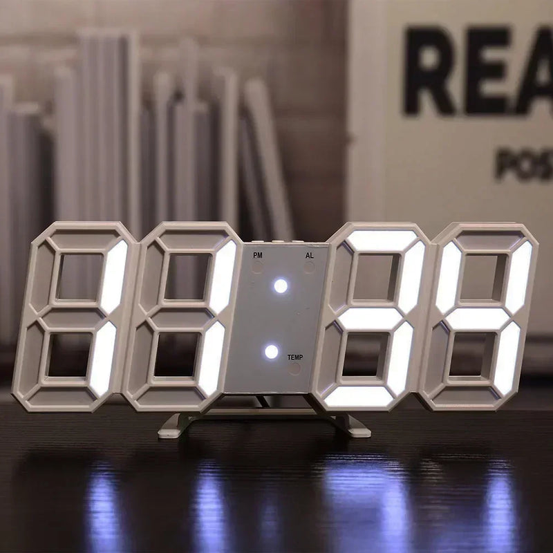Relógio Digital de Parede com Display LED