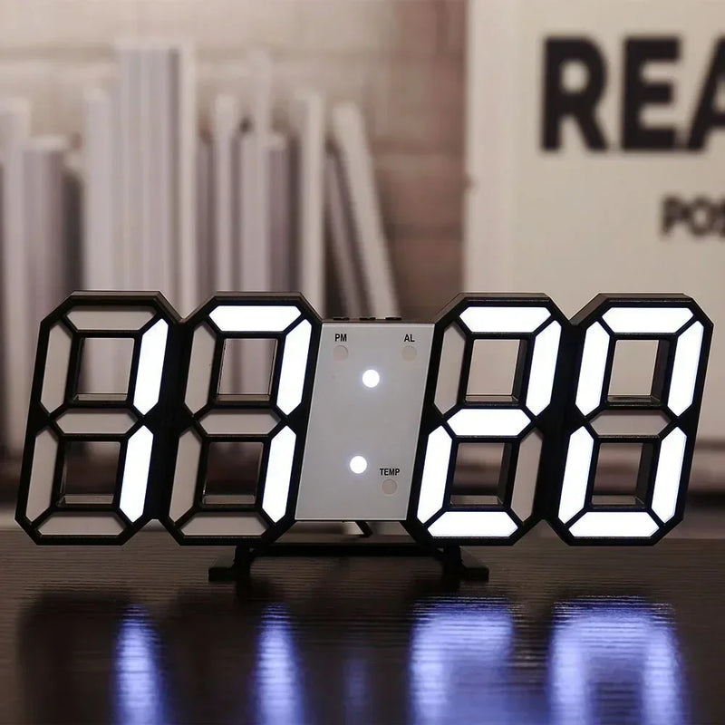 Relógio Digital de Parede com Display LED
